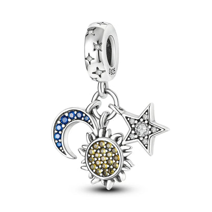 2025 Premium 925 Sterling Silver Charms Beads for Original Pendants and Bracelets - Dangle DIY Jewelry Gift