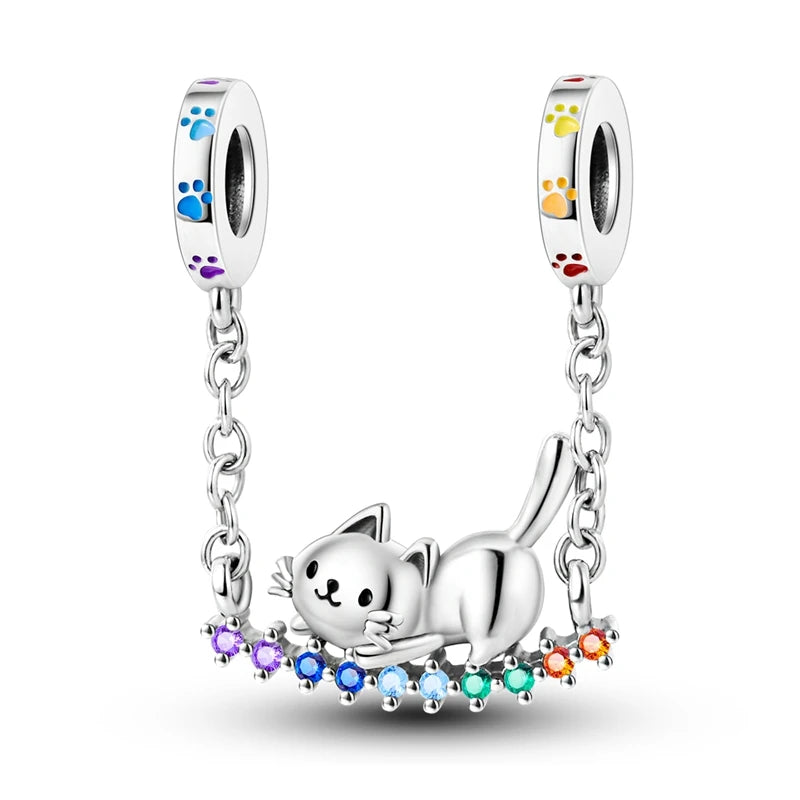 2025 Premium 925 Sterling Silver Charms Beads for Original Pendants and Bracelets - Dangle DIY Jewelry Gift