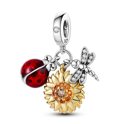 2025 Premium 925 Sterling Silver Charms Beads for Original Pendants and Bracelets - Dangle DIY Jewelry Gift