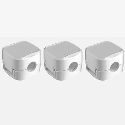 Magnetic Cable Clips Set for Under-Desk Organization - Adjustable Cord Management Holders (3-12 Pcs)