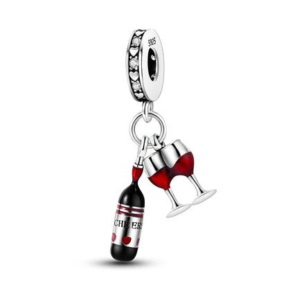 2025 Premium 925 Sterling Silver Charms Beads for Original Pendants and Bracelets - Dangle DIY Jewelry Gift