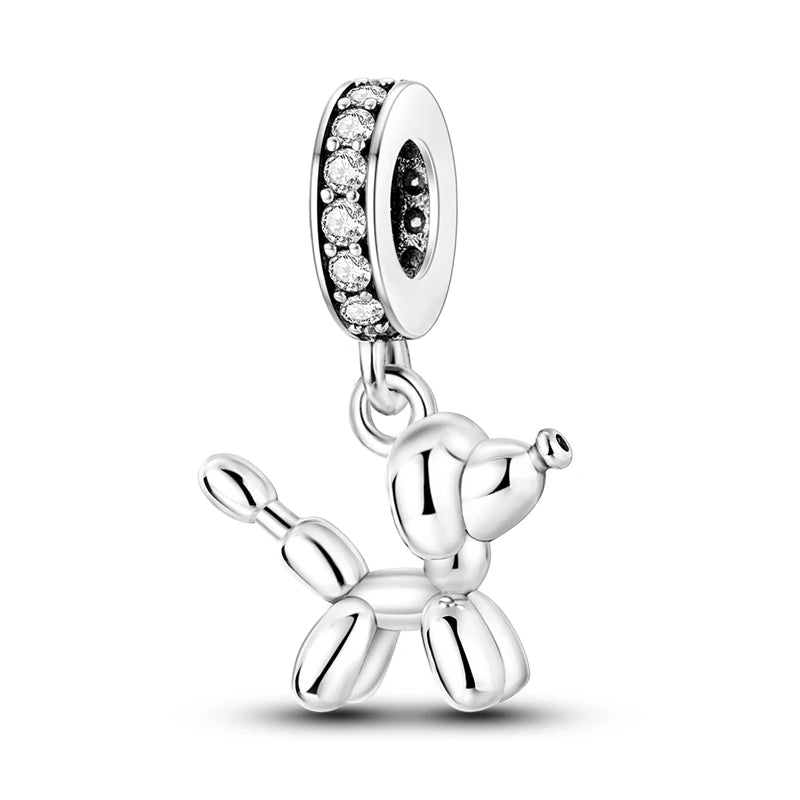 2025 Premium 925 Sterling Silver Charms Beads for Original Pendants and Bracelets - Dangle DIY Jewelry Gift