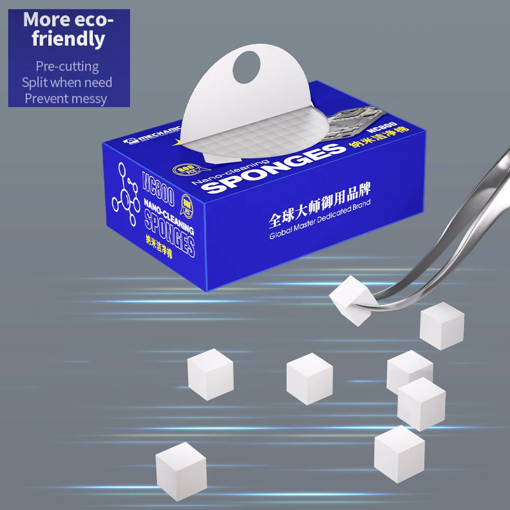 Professional Nano-Cleaning Sponges for Electronic Devices, Keyboards, PCBs, Motherboards, and Precision Components