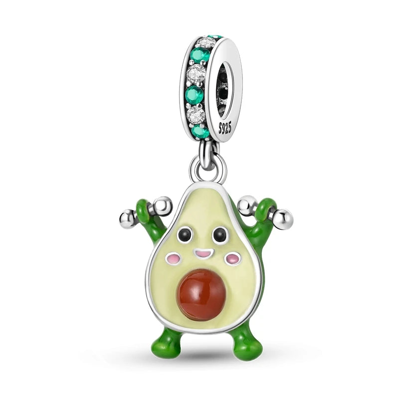 2025 Premium 925 Sterling Silver Charms Beads for Original Pendants and Bracelets - Dangle DIY Jewelry Gift
