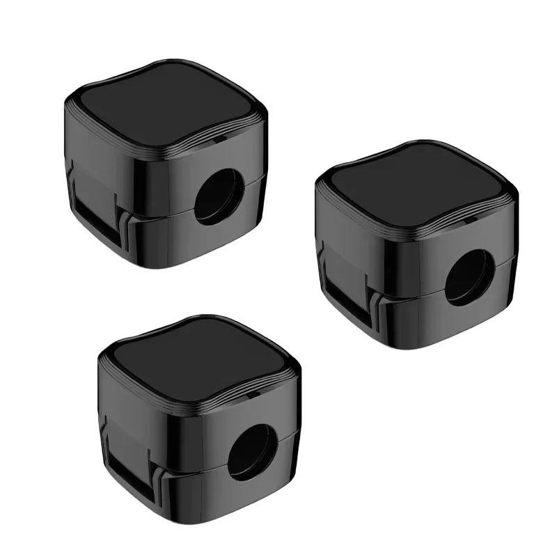 Magnetic Cable Clips Set for Under-Desk Organization - Adjustable Cord Management Holders (3-12 Pcs)