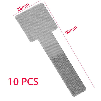 Reusable Adjustable Cable Organizer Straps with Self-Adhesive Fastening for Desk Management