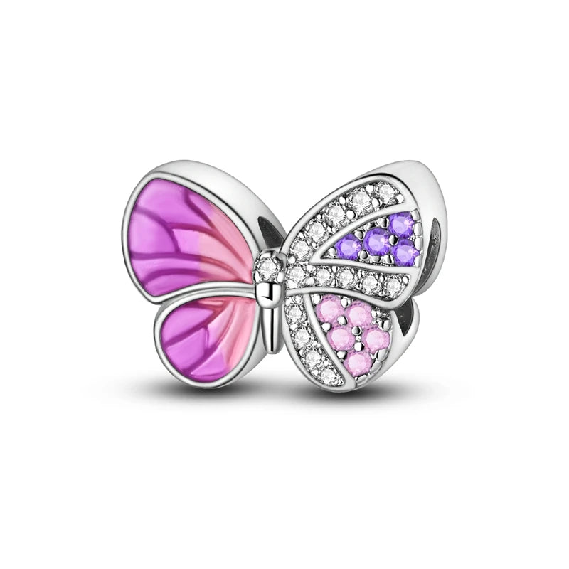 2025 Premium 925 Sterling Silver Charms Beads for Original Pendants and Bracelets - Dangle DIY Jewelry Gift