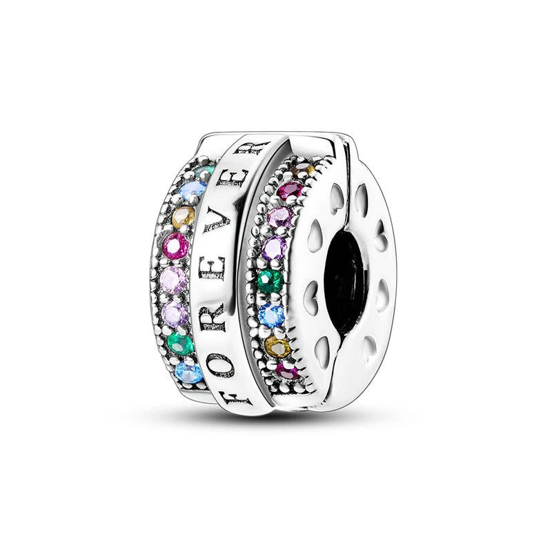 2025 Premium 925 Sterling Silver Charms Beads for Original Pendants and Bracelets - Dangle DIY Jewelry Gift