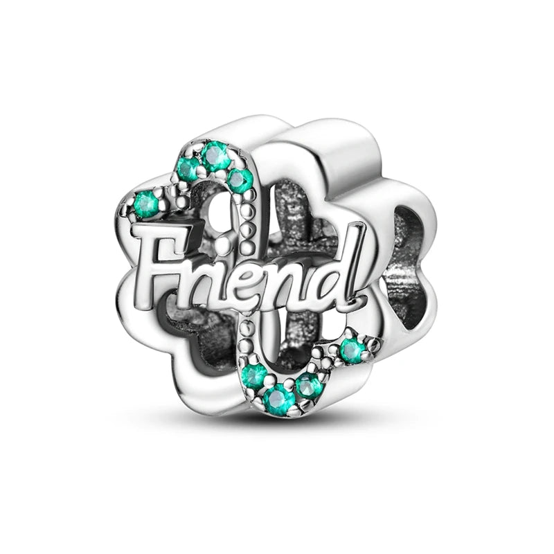 2025 Premium 925 Sterling Silver Charms Beads for Original Pendants and Bracelets - Dangle DIY Jewelry Gift