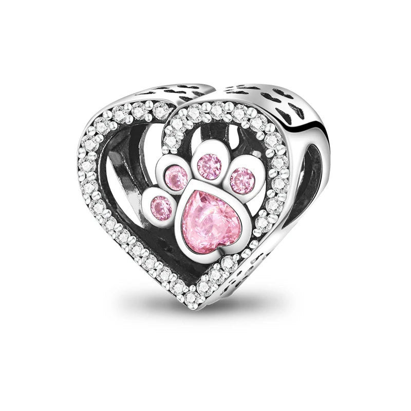 2025 Premium 925 Sterling Silver Charms Beads for Original Pendants and Bracelets - Dangle DIY Jewelry Gift