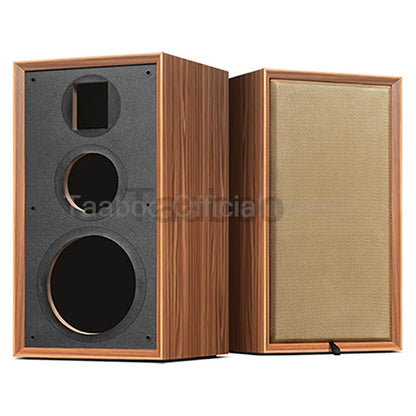 8-Inch Three-Way Labyrinth Speaker Enclosure for Bookshelf and Home Audio DIY Hi-Fi Wooden Handmade Passive Speaker